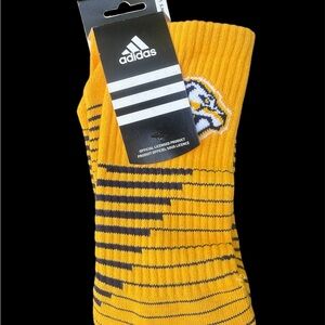Adidas Men’s Nashville Predators Crew Socks Size L 9-11